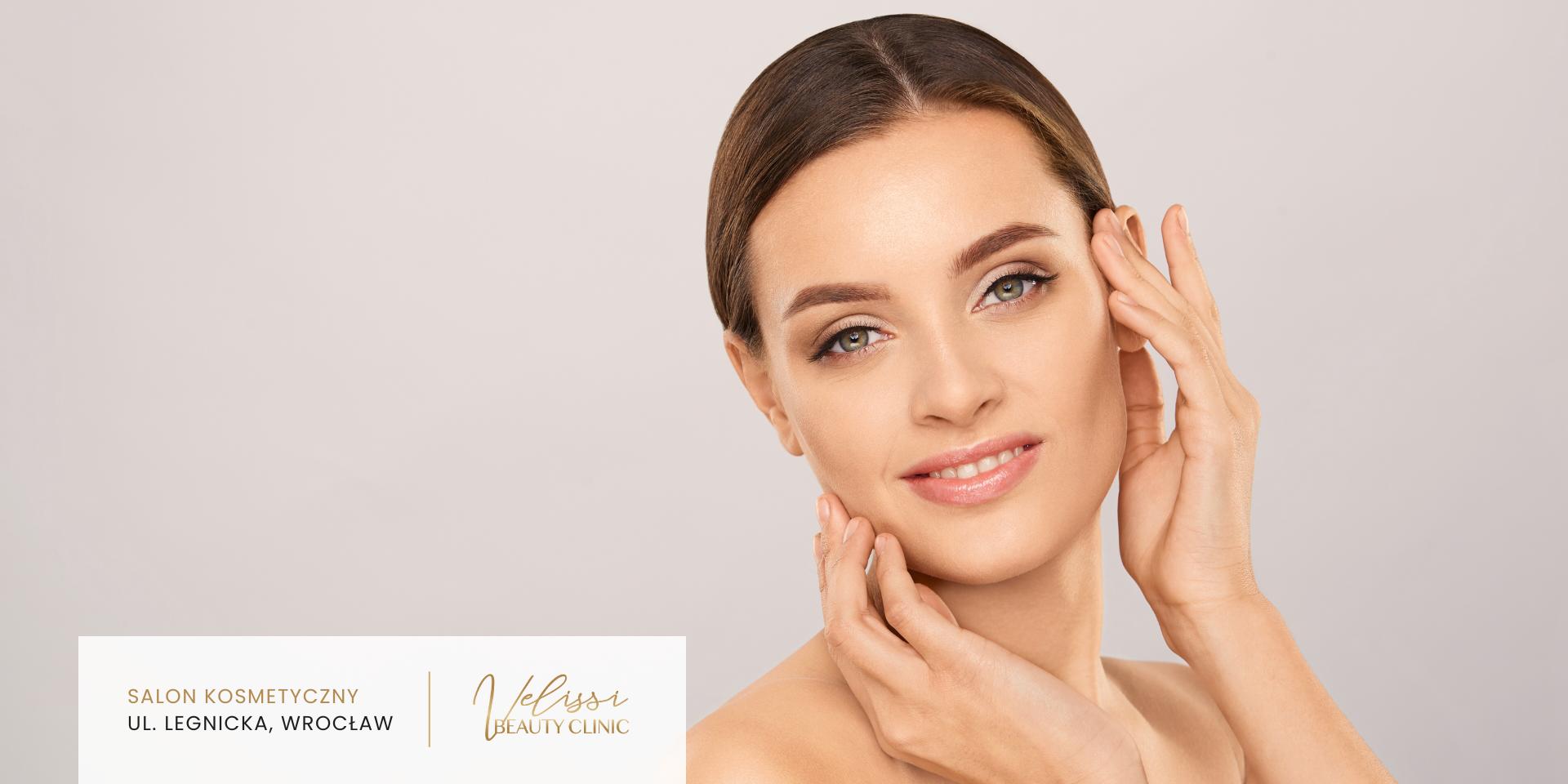 zadbana cera po zabiegu z maską led 